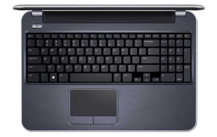 Dell Inspiron 15R Silver 15,6 Laptop - Keyboard