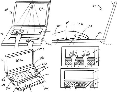 Apple has filled new patent application regarding its wide notebook touchpad 