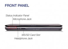 Fujitsu LifeBook AH531 front closed