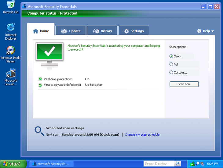 Microsoft Essential Security  Windows Xp -  4
