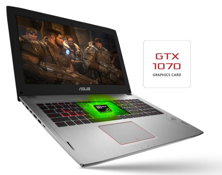 Nvidia GeForce GTX 1070-Based Laptop