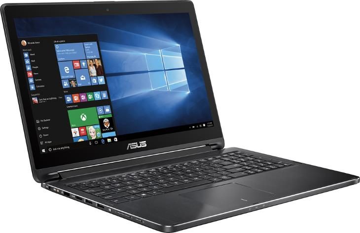 Asus Q552UB-BHI7T12 - 2-in-1 15.6 Touch-Screen Laptop - Intel Core i7 - 12GB Memory - 1TB Hard Drive - Aluminum Black