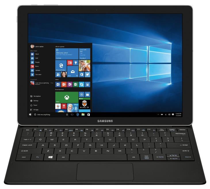 Samsung Galaxy TabPro S 12 Tablet Black SM-W700NZKAXAR 2