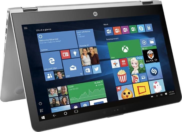 HP Envy x360 m6-aq103dx 2-in-1 15.6 Touch-Screen Laptop (Intel Core i5, 12GB RAM, 1TB Hard Drive, Silver)