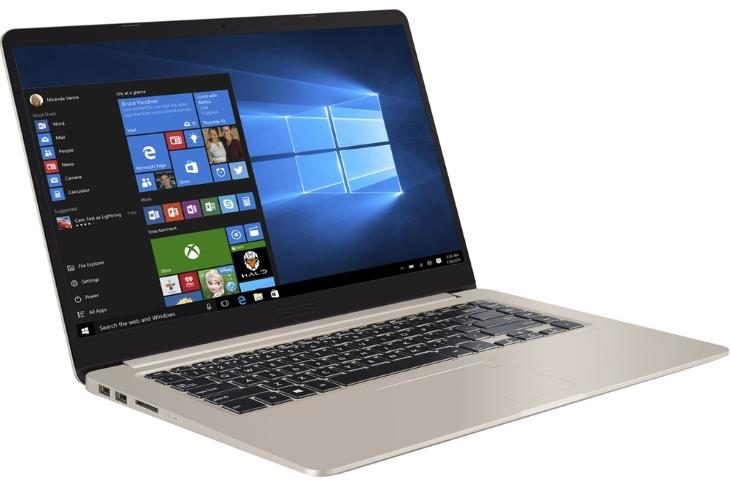 Asus VivoBook S510UA-DS51 15.6 Laptop (Intel Core i5-8250U, 8GB RAM, 256GB SSD, Icicle Gold)