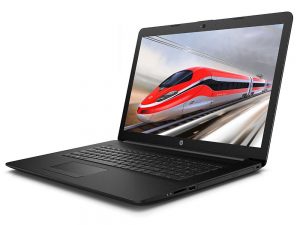 HP 17-CA1031DX 17.3 Laptop (AMD Ryzen 7 with Vega 10, 16GB RAM, 1TB HDD, Jet Black)