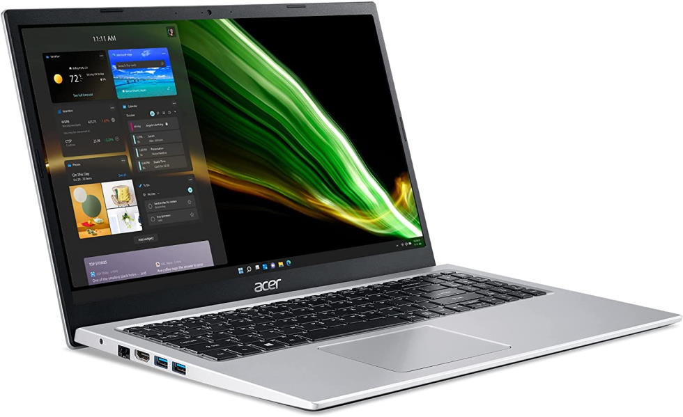 Acer Aspire 1 A115-32-C96U Slim 15.6 Laptop - Intel Celeron N4500, 4GB RAM, 128GB eMMC
