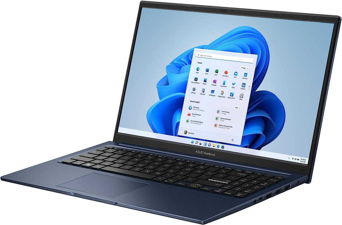Asus VivoBook 15 F1504ZA-AS34 15.6 Laptop (Intel Core i3-1215U, 8GB RAM, 128GB SSD)