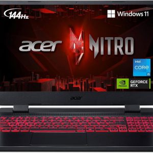 Acer Nitro 5 AN515-58-57Y8 AN515-58-525P 15.6 Gaming Laptop (Nvidia RTX 3050, Intel i5-12500H, 8GB RAM, 512GB SSD)