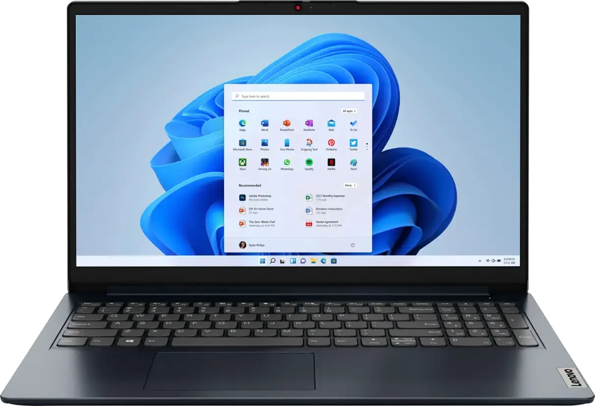Lenovo IdeaPad 1 15 ‎82VG00R2US Laptop (15.6, AMD Ryzen 3, 4GB RAM, 128GB SSD)