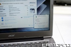 Acer Aspire S3 3951 Windows Experience and battery life