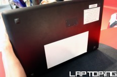 Lenovo IdeaPad U300s bottom