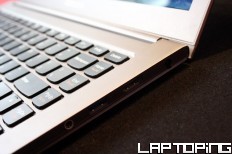 Lenovo IdeaPad U300s right ports