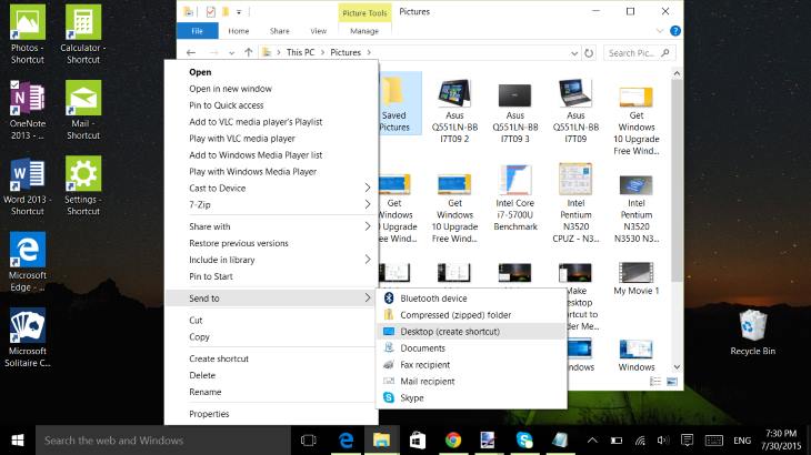 how to create a shortcut on laptop on hp