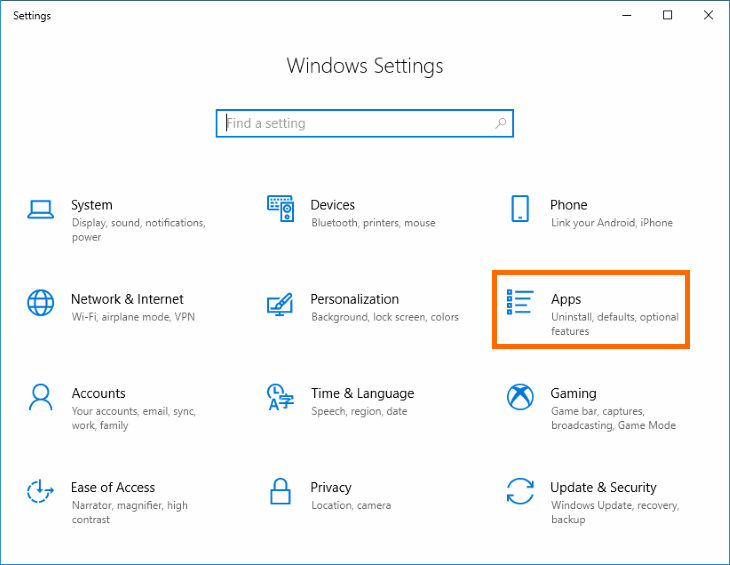 Disable Startup Apps on Windows 10 Laptop - Windows Settings