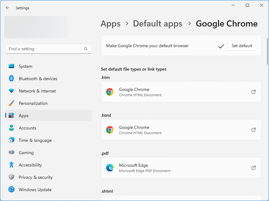 Open Links from Mail and Calendar App in Chrome Instead of Edge in Windows 11 - Set Default Browser