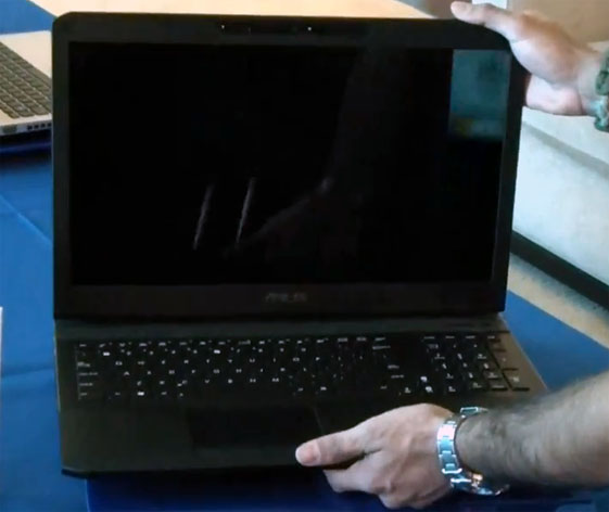 Asus G75, G55 Laptop Design